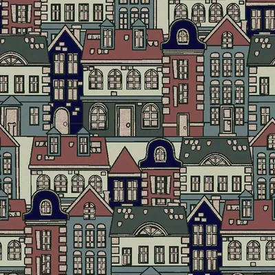 Things Home Trade Rollo de 25 m tejido antimanchas Town 140 cm