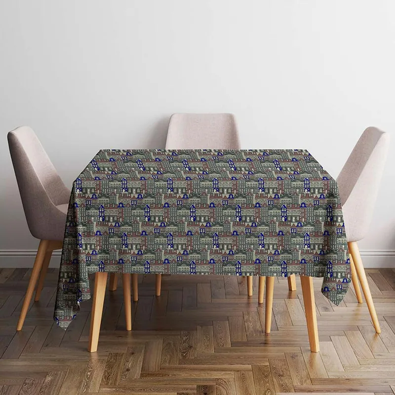 Things Home Trade Rollo de 25 m tejido antimanchas Town 140 cm