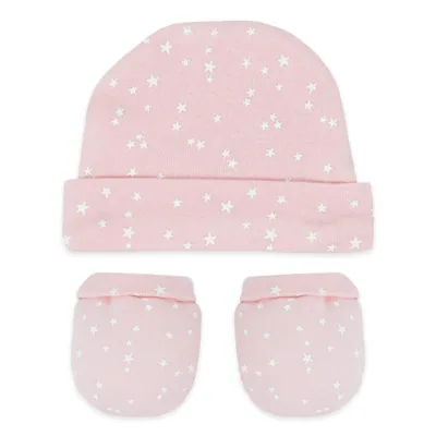 Duffi Baby Set primera puesta bebé recién nacido estrellas rosa – foto 6