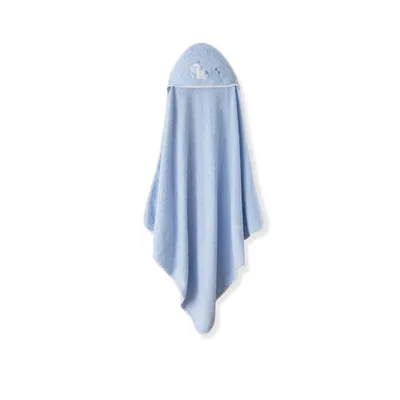 Interbaby Capa de Baño Bebe Azul + Babero - 1 unidad – foto 3
