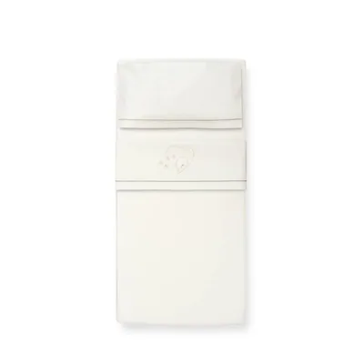 Interbaby Sábanas de cuna Oso Mariposa beige – foto 4
