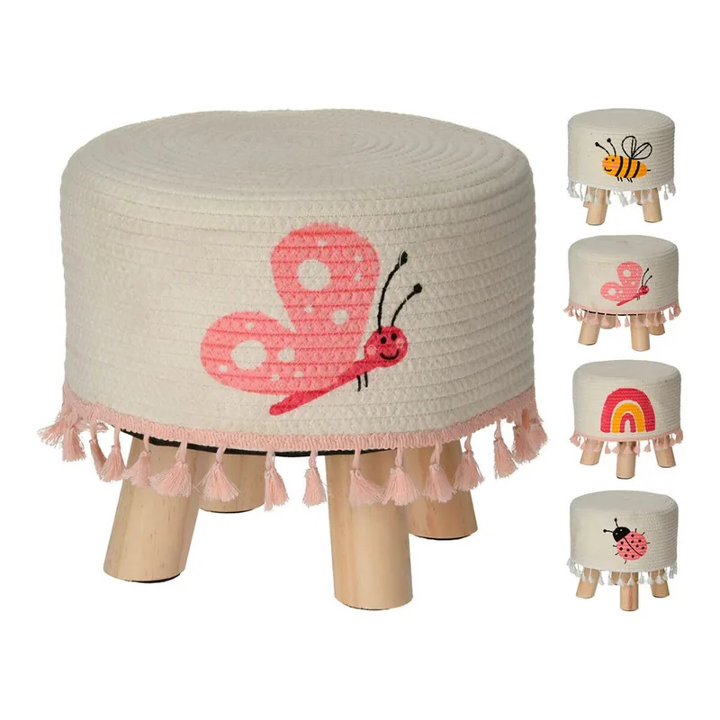 H&S Taburete infantil modelos surtidos Ø28x25mm